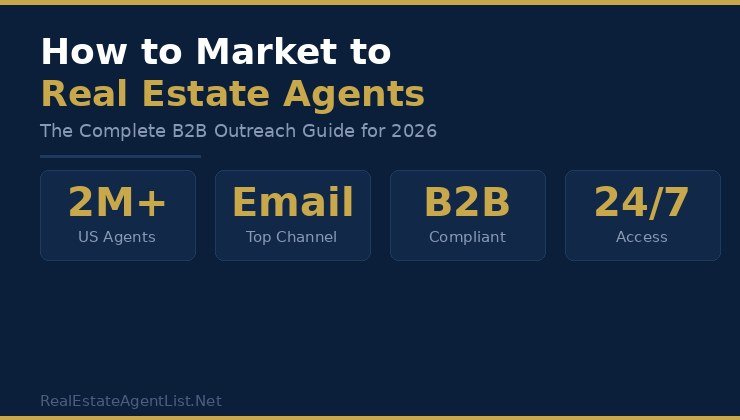 How to market to real estate agents